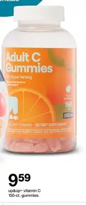 Target up&up vitamin C 150-ct. gummies offer