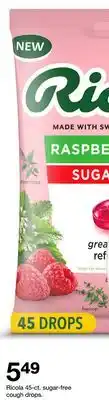 Target Ricola 45-ct. sugar-free cough drops offer