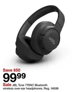 Target JBL Tune 770NC Bluetooth wireless over-ear headphones offer