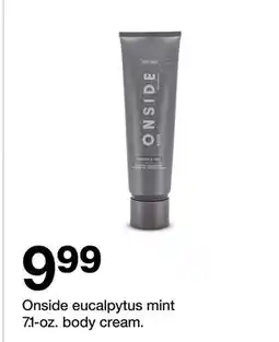 Target Onside eucalyptus mint offer