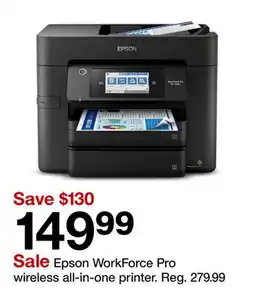 Target Epson WorkForce Pro wireless all-in-one printer offer