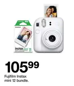 Target Fujifilm Instax mini 12 bundle offer