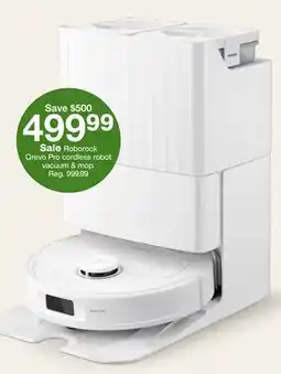 Target Roborock Qrevo Pro cordless robot vacuum & mop offer