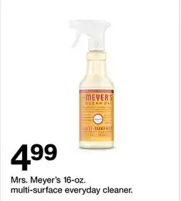 Target Mrs. Meyer's 16-oz. multi-surface everyday cleaner offer