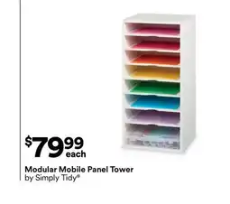 Michaels Modular Mobile panel Tower by Simply Tidy offer