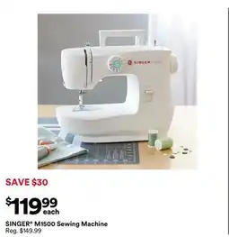 Michaels SINGER M1500 Sewing Machine offer