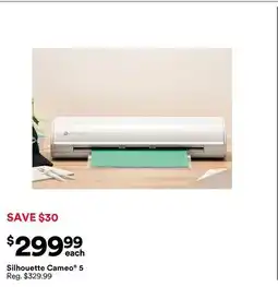 Michaels Silhouette Cameo 5 offer