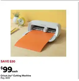 Michaels Cricut Joy Cutting Machine offer