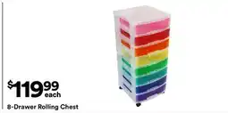 Michaels 8-Drawer rolling Chest offer