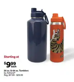 Michaels 25 oz. & 64 oz. Tumblers by Ashland offer