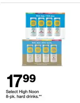 Target Select High Noon 8-pk. hard drinks offer