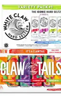 Target Select White Claw 12-pk. hard seltzers offer