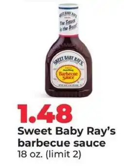 Hy-Vee Sweet Baby Ray's Barbecue Sauce offer