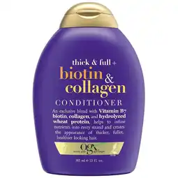 Walgreens Thick & Full + Biotin & Collagen Volumizing Conditioner offer