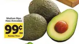 Albertsons Medium Ripe Hass Avocados offer