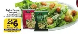 Albertsons Taylor Farms Chopped Salad Kits offer
