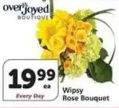 Albertsons Wipsy Rose Bouquet offer