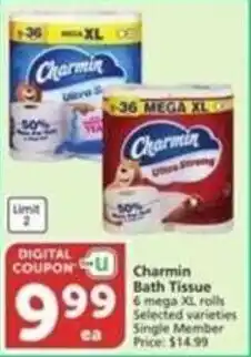Albertsons Charmin Bath Tissue offer