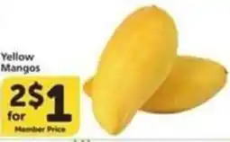 Albertsons Yellow Mangos offer