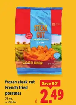 Lidl Frozen steak cut French fried potatoes offer