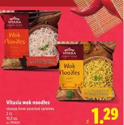 Lidl Vitasia wok noodles offer