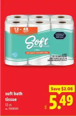 Lidl Soft bath tissue offer