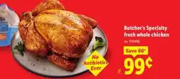 Lidl Butcher's Specialty fresh whole chicken offer