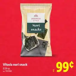Lidl Vitasia nori snack offer