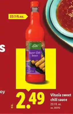 Lidl Vitasia sweet chili sauce offer