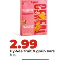 Hy-Vee Hy-Vee fruit & grain bars offer