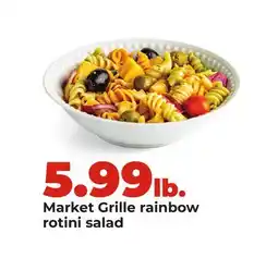 Hy-Vee Market Grille rainbow rotini salad offer