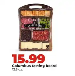Hy-Vee Columbus tasting board offer