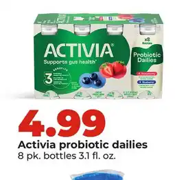 Hy-Vee Activia probiotic dailies offer