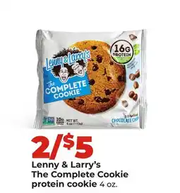 Hy-Vee Lenny & Larry's The Complete Cookie protein cookie offer