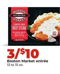 Hy-Vee Boston Market entrée offer