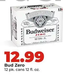Hy-Vee Bud Zero offer