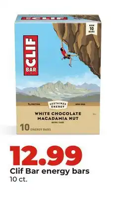 Hy-Vee Clif Bar energy bars offer