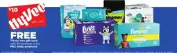 Hy-Vee P & G baby products offer