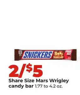 Hy-Vee Mars Wrigley candy bar offer