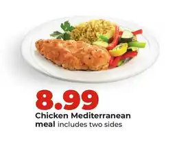 Hy-Vee Chicken Mediterranean meal offer