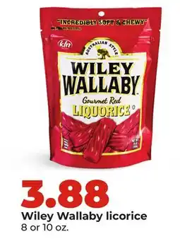 Hy-Vee Wiley Wallaby licorice offer