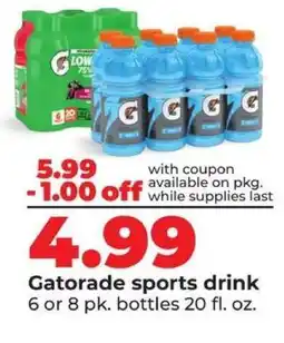 Hy-Vee Gatorade Sports Drink offer