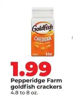 Hy-Vee Pepperidge Farm Goldfish Crackers offer