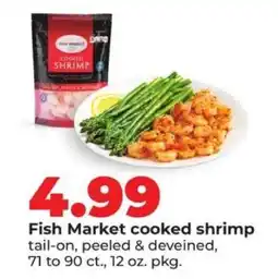 Hy-Vee Fish Market cooked shrimp offer
