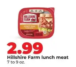 Hy-Vee Hillshire Farm Lunch Meat offer