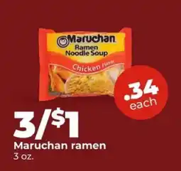 Hy-Vee Maruchan Ramen offer