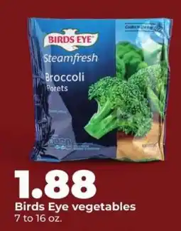 Hy-Vee Birds Eye Vegetables offer