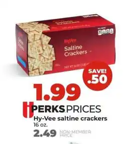 Hy-Vee Hy-Vee saltine crackers offer