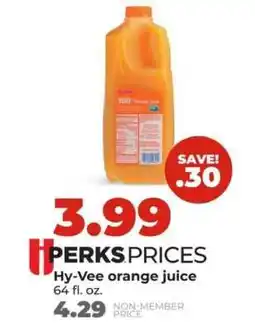 Hy-Vee Hy-Vee orange juice offer
