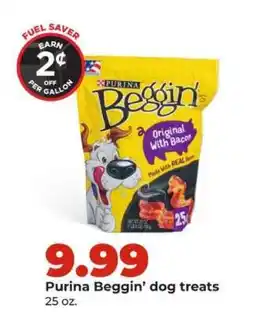 Hy-Vee PURINA Beggin' Dog Treats offer